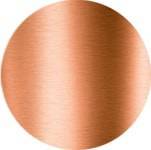 Passante slim: Natural copper exterior finishing