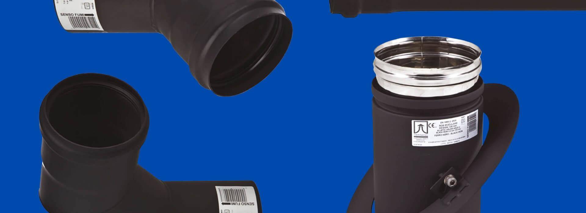 Design Pellet, canne fumarie per stufe a pellet del catalogo De Marinis