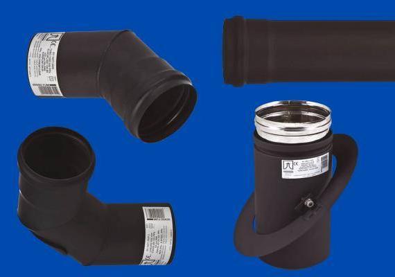 Design Pellet, canne fumarie per stufe a pellet del catalogo De Marinis